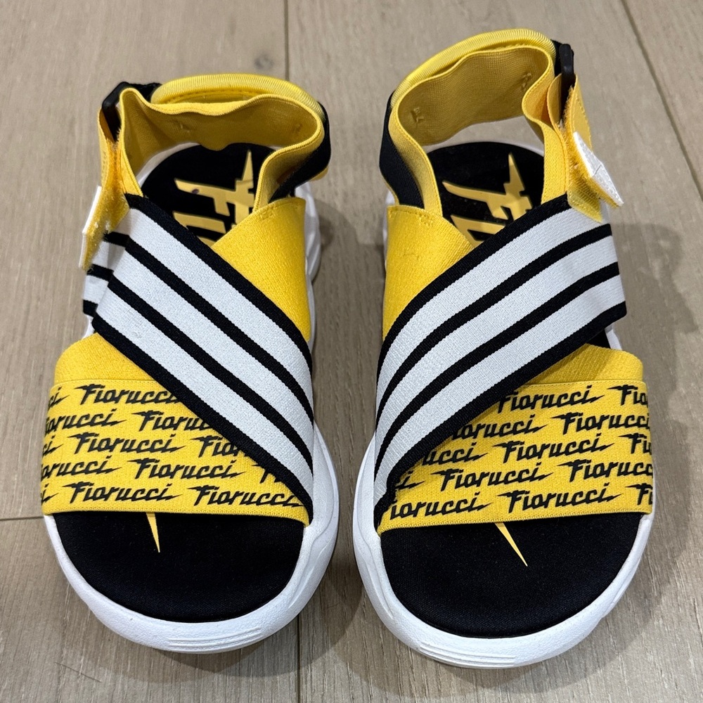 Fiorucci Sandals in Yellow and Black